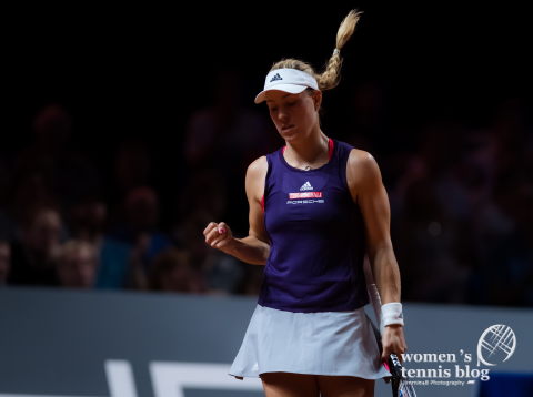 Traje de tênis de Angelique Kerber em 2019