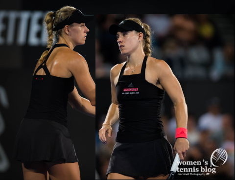 Traje de tênis de Angelique Kerber em 2019